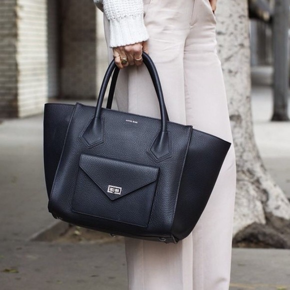 Anine Bing Madison bag navy - Picture 4 of 11